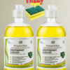 Dishwash Liquid (Pack of Two) with Nail Saver Sponge (free)