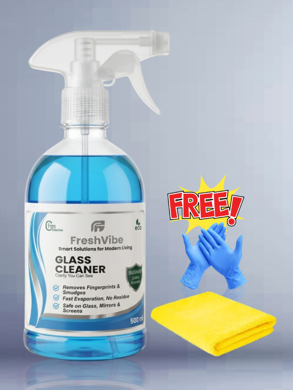 Glass Cleaner with complete Kit