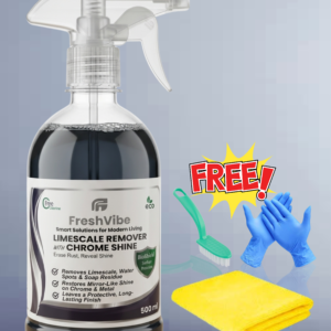 Limescale Remover with Chrome Shine with complete Kit