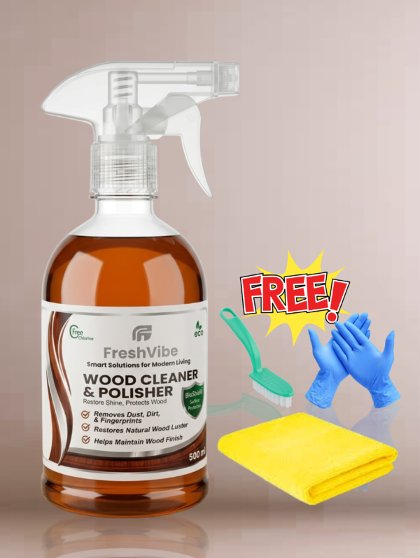 Wood Cleaner & Polisher with complete Kit