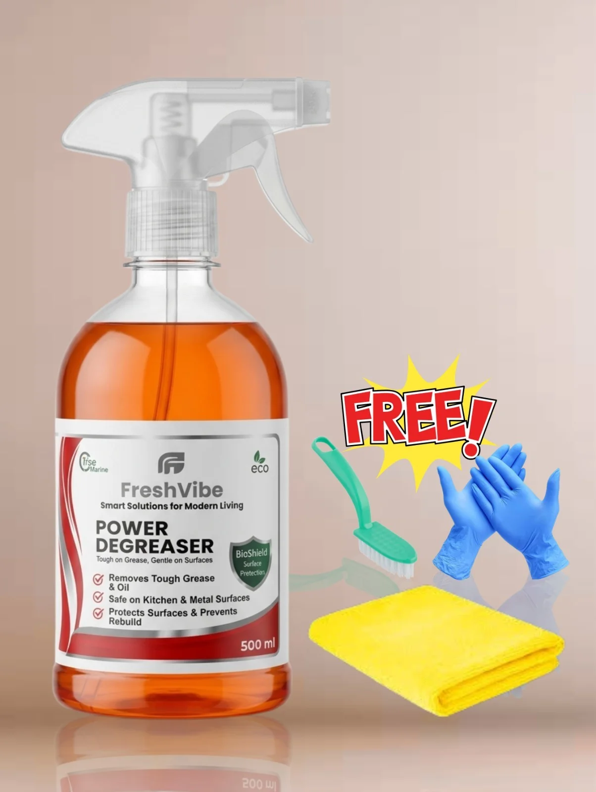 Power Degreaser with complete Kit