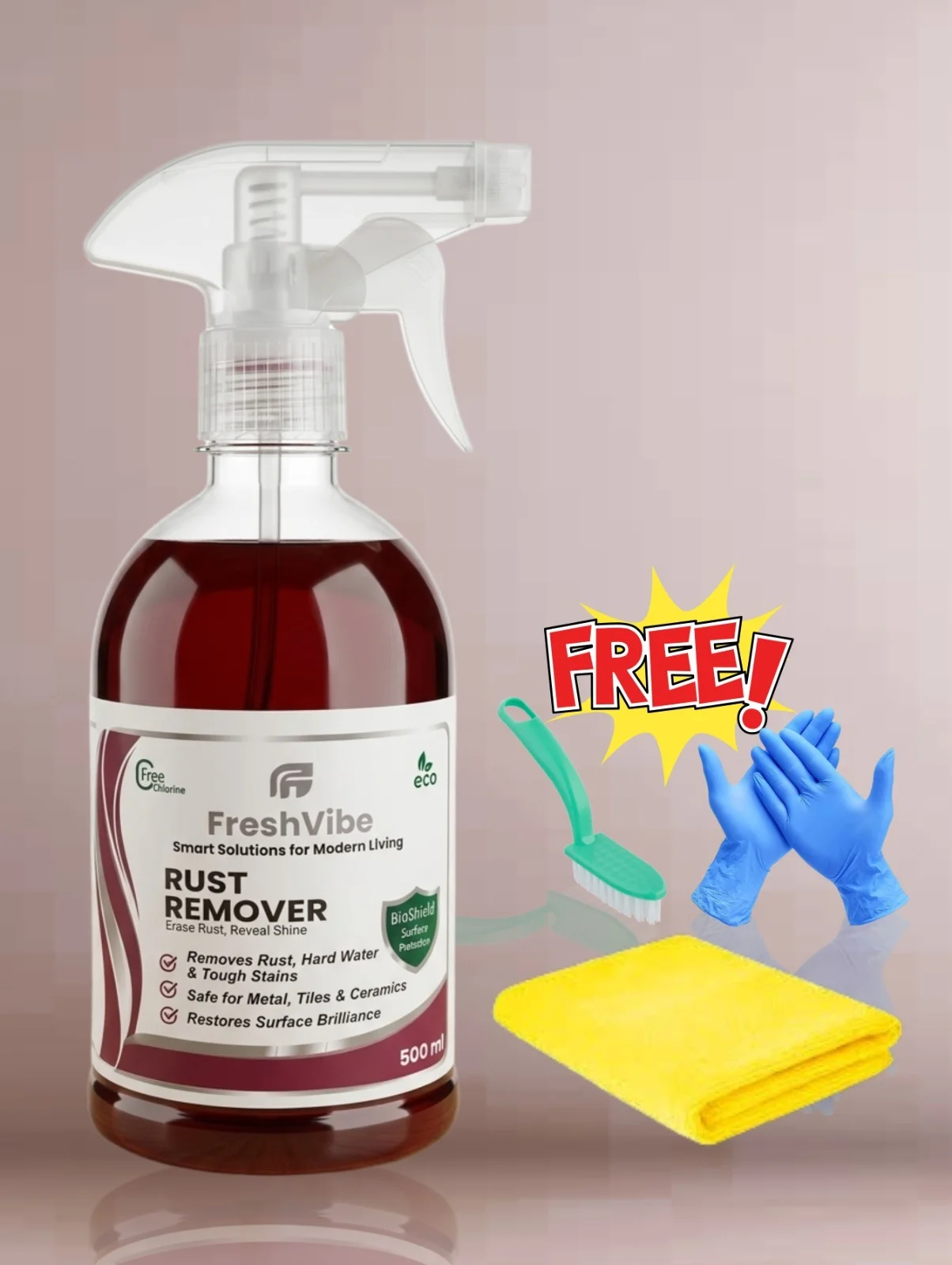 Rust Remover with complete Kit